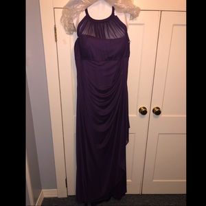 Plum Bridesmaid dress